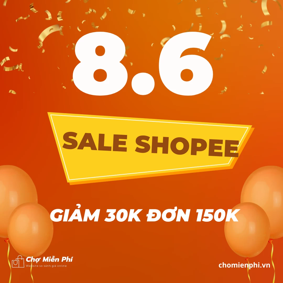 Săn sale Shopee tháng 6