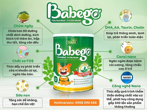 Review sữa Babego cho các mẹ luôn luôn chăm sóc cho con mình