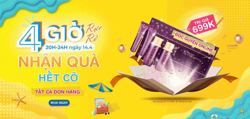 [thefaceshop] Flash Sale Tặng Quà 699K🎁3 Giờ Săn Deal Bùng Nổ