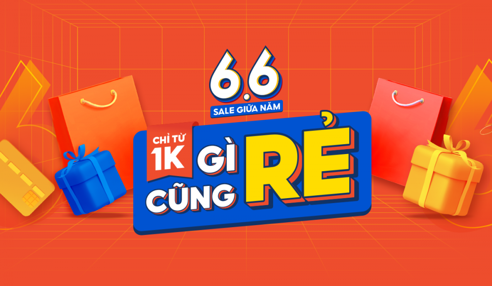 Shopee sale 6.6 BIG SALE
