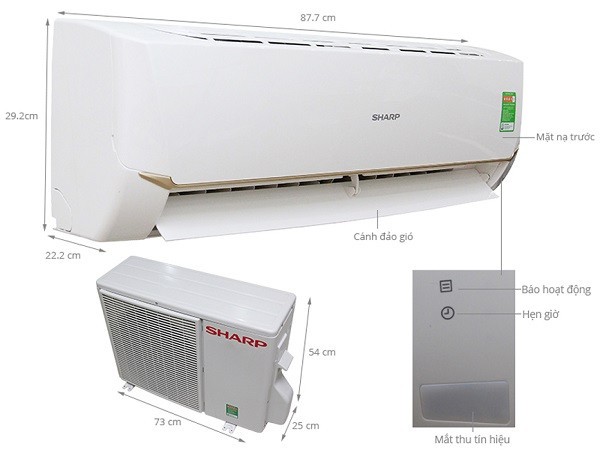 Top máy lạnh Sharp tiết kiệm điện nhất nên mua cho hè 2021