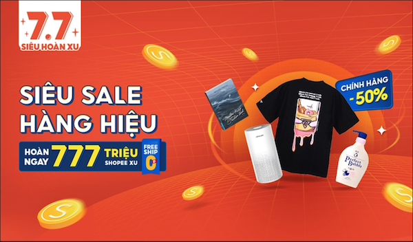 Shopee sale 7.7