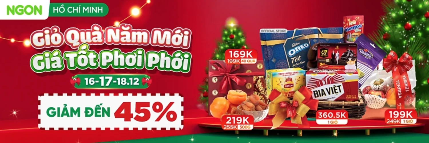 SALE NGON GIÁNG SINH ĐẾN 78% Từ 16.12- 18.12.2022