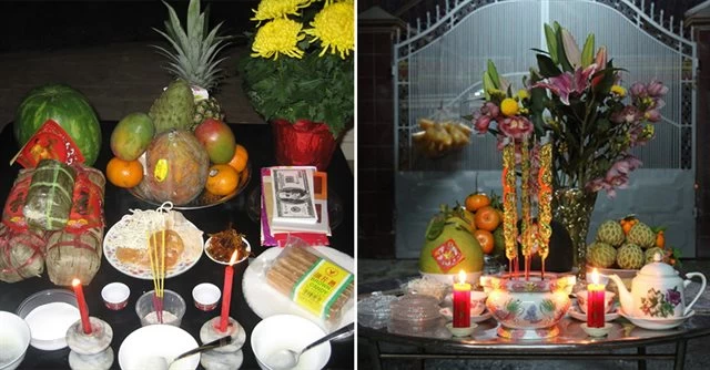 Hướng dẫn cách bày mâm cúng giao thừa ngoài trời chuẩn nhất 2023